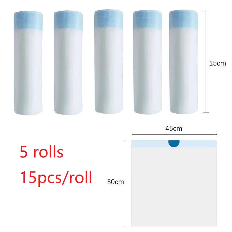 Scented Drawstring Trash Bags (45×50cm)