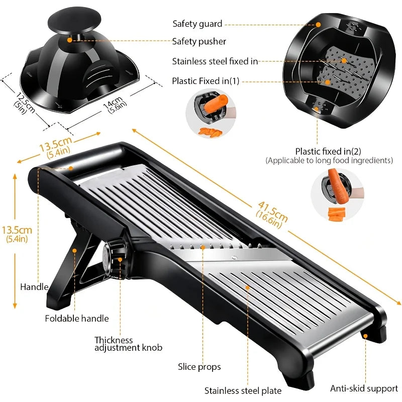 Stainless Steel Mandoline Slicer