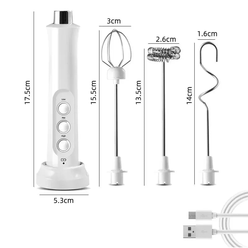 3-in-1 Electric Milk Frother