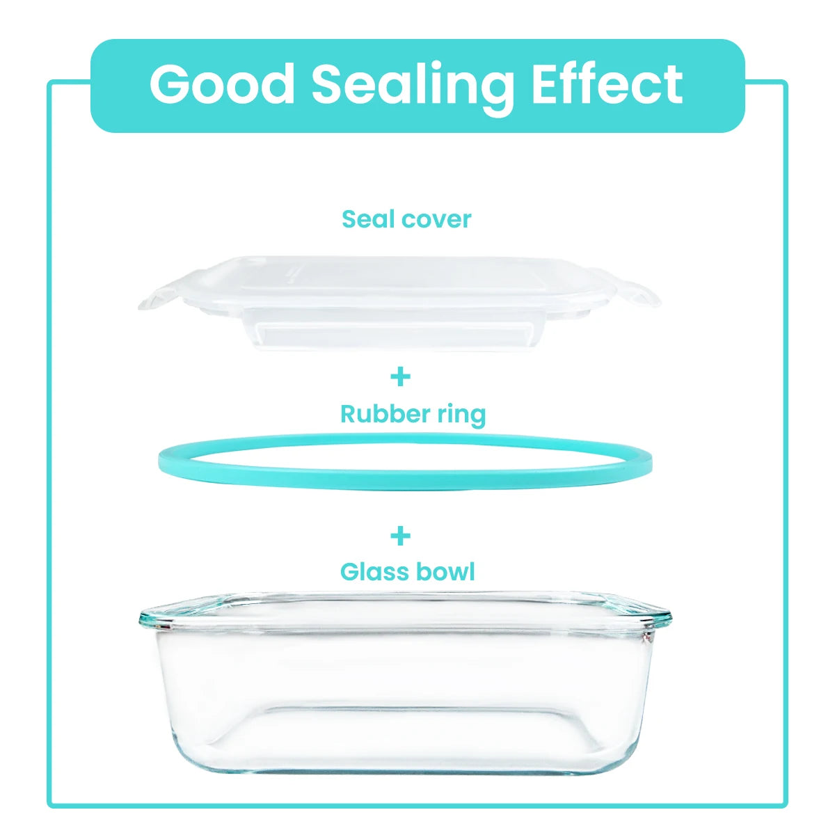 Glass Food Storage Containers Set (8-Piece)