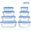 Glass Food Storage Containers Set (8-Piece)